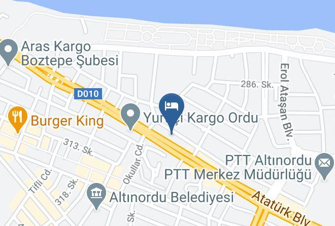 Altinordu - Egas Hotel Maps
