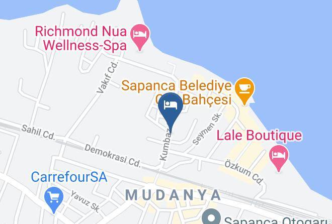 Sapanca - Egemen Butik Otel Maps
