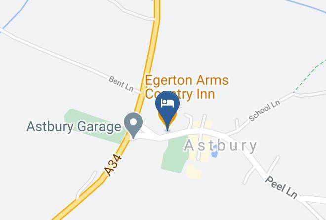 Cheshire East - Egerton Arms Country Inn Maps