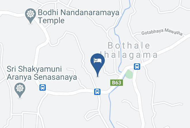 Ratnapura - Egodawaththa Hill Side Hotel Maps