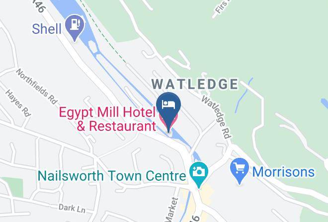 Glos - Egypt Mill Hotel & Restaurant Maps