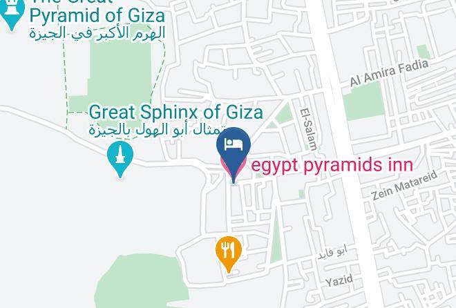 Egypt Pyramids Inn Map