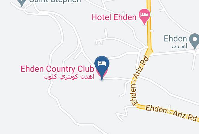 Zgharta - Ehden Country Club Maps