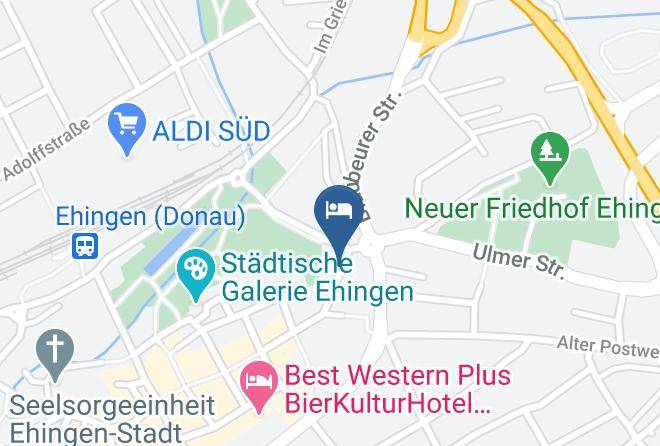 Alb Donau Kreis - Ehinger Rose Familie Burkle Maps