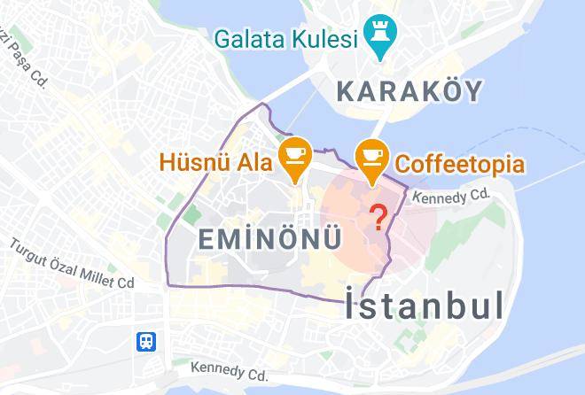 Fatih - Ehli Keyf Cafe Sirkeci Maps