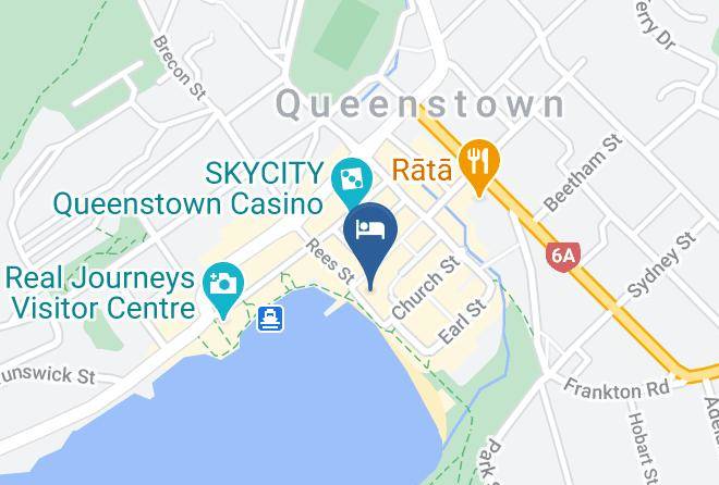 Queenstown Lakes - Eichardt's Private Hotel Maps