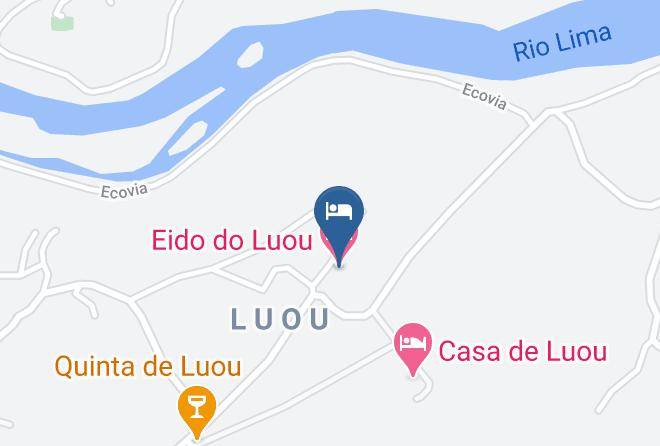 Ponte De Lima - Eido Do Luou Maps