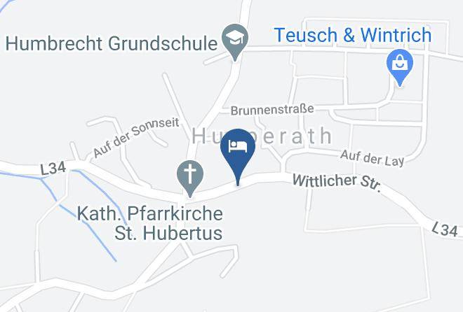 Bernkastel Wittlich - Hotel Restaurant Eifeler Hof Maps