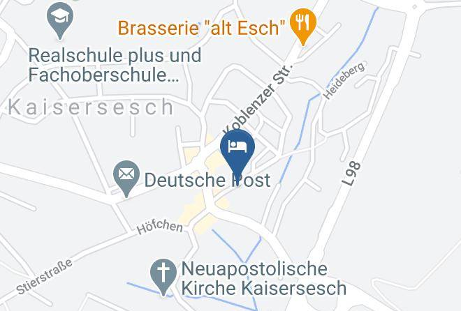 Cochem Zell - Eifelhaus Deisen Maps