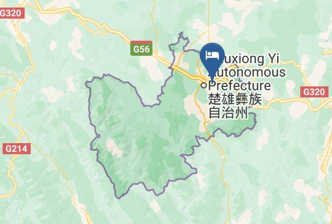 Eiffert Hotel Chuxiong Map