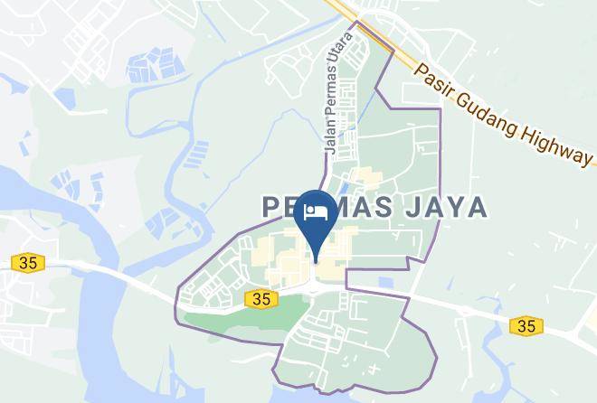 Johor Bahru - Eight Days Boutique Hotel Maps
