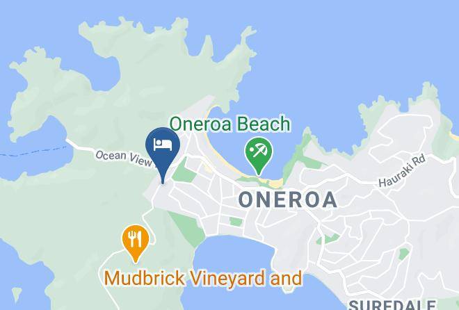 Waiheke Island - Eight On Church Waiheke Accommodation Maps