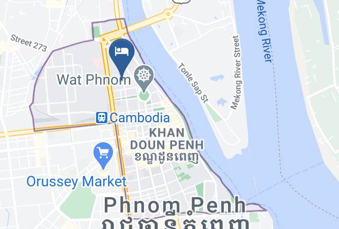 Doun Penh - The Eighty8 Phnom Penh Maps