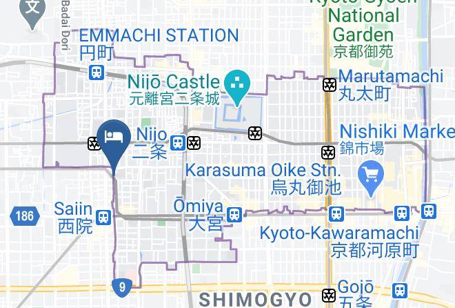 Kyoto City Nakagyo Ward - Eikohsya6 Maps
