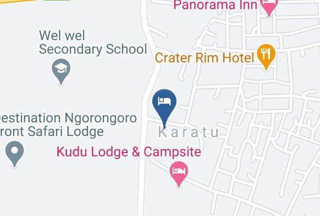 Karatu - Eileen's Trees Inn Maps