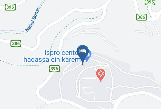 Jerusalem - Ein Kerem Hotel Maps