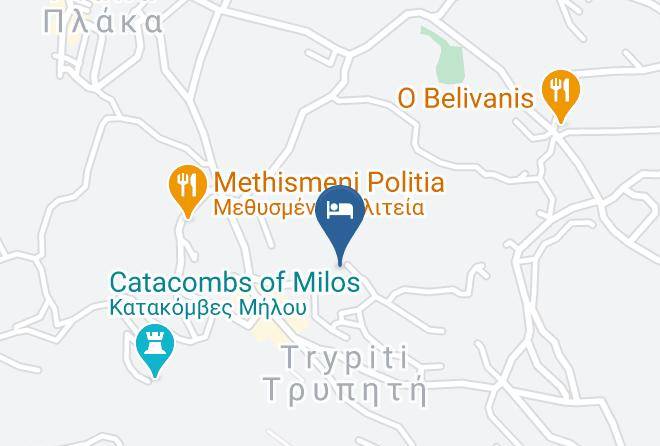 Milos - Eiriana Luxury Suites Maps