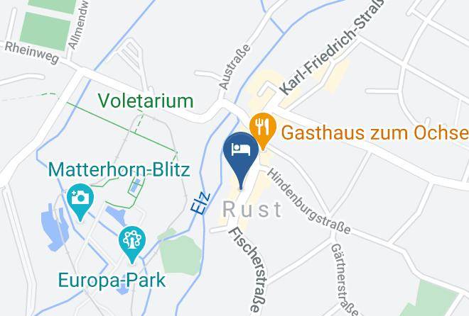 Ortenaukreis - Eisberg Hotel Rust Maps