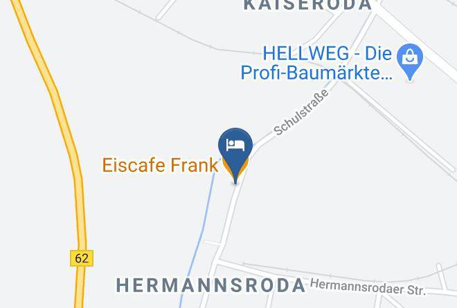 Wartburgkreis - Eiscafe Frank Maps