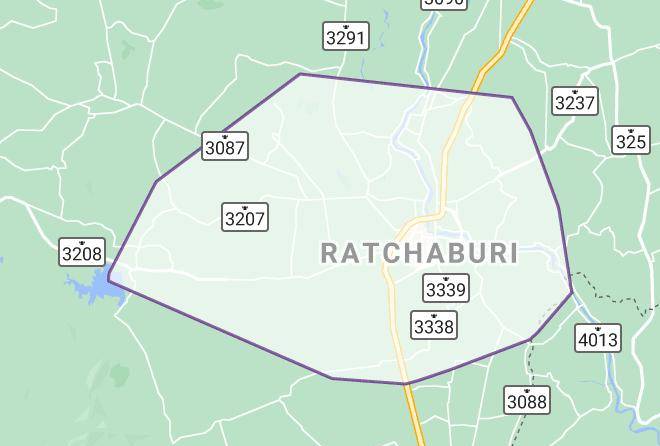 Amphoe Mueang Ratchaburi - Eitanic Resort Ratchaburi Maps