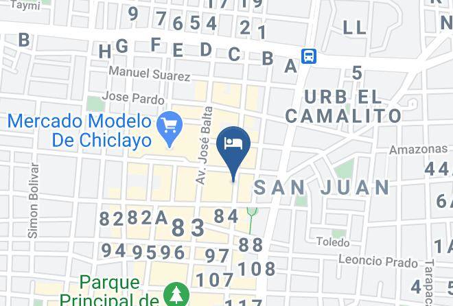 Chiclayo - Ejecutivos Hotel Maps