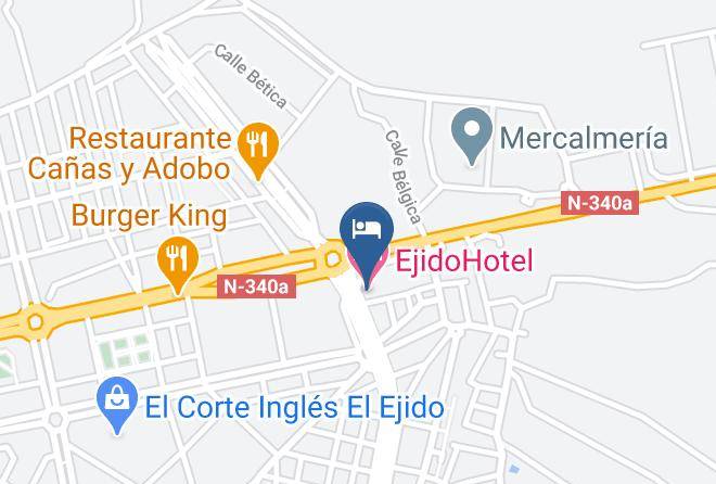 Almeria - Ejidohotel Maps