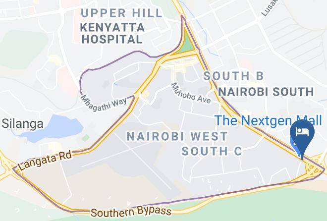 Nairobi - Eka Hotel Maps