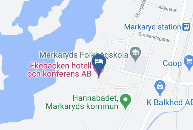 Markaryd - Ekebacken Konferenscenter Ab Maps