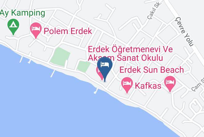 Erdek - Eker Bermuda Otel Maps