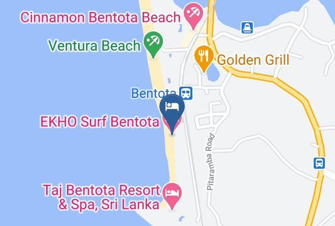 Galle - Ekho Surf Bentota Maps