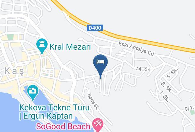 Kas - Ekici Suites Maps