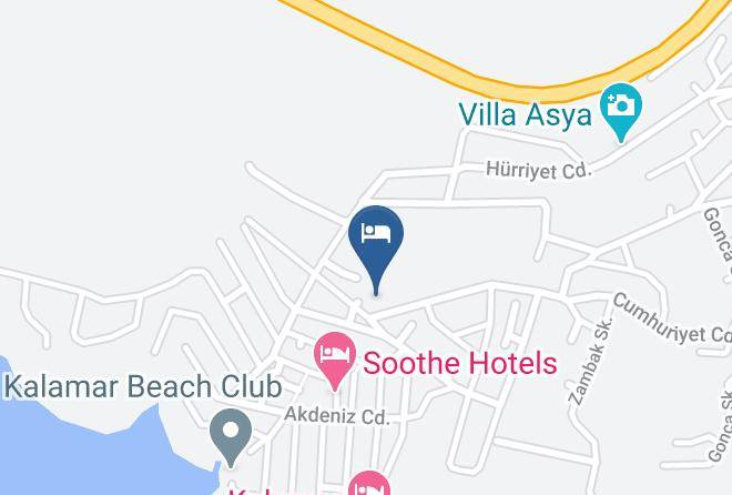 Kas - Ekin Han Hotel Maps