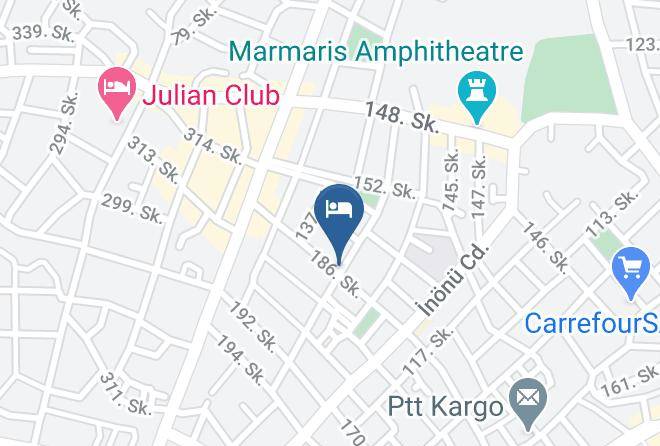 Marmaris - Ekin Hotel Maps
