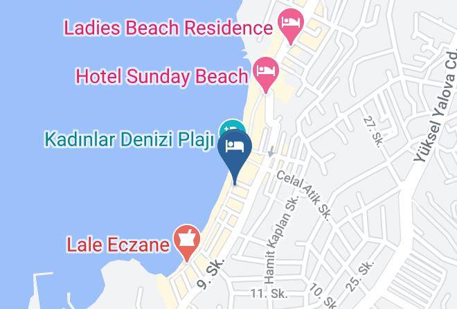 Kusadasi - Ekin Otel Maps