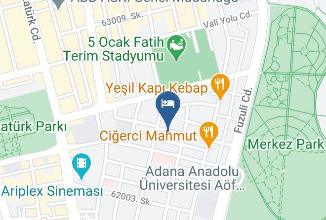 Seyhan - Adana Garden Business Hotel Maps