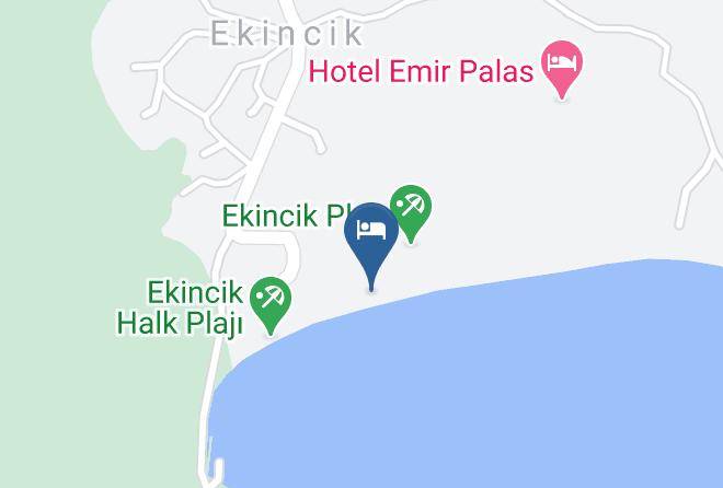 Mugla - Ekincik Hotel Maps
