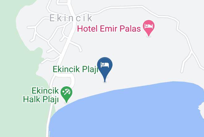 Mugla - Ekincik Kamping Maps