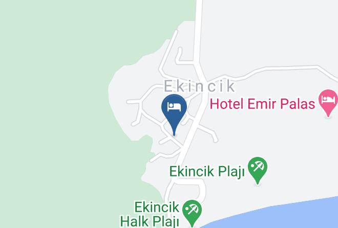 Mugla - Ekincik Kaptan Pansiyon Maps