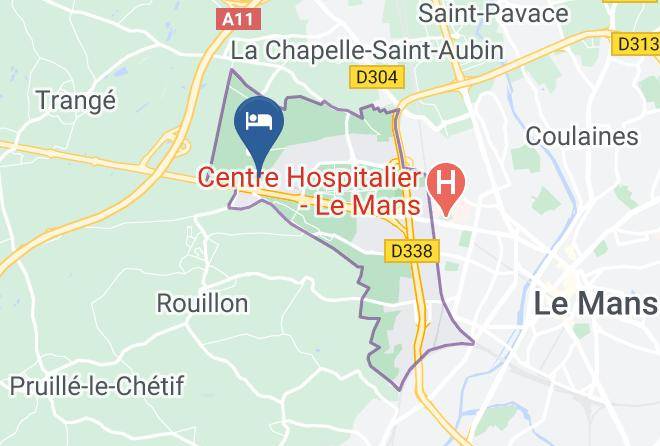 Sarthe - Eklo Hotels Le Mans Maps