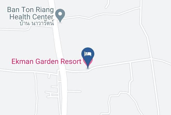 Amphoe Sichon - Ekman Garden Resort Maps