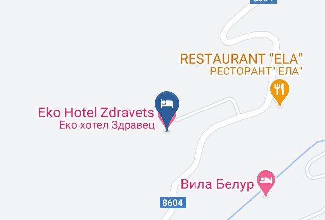Kuklen - Eko Hotel Zdravets Maps