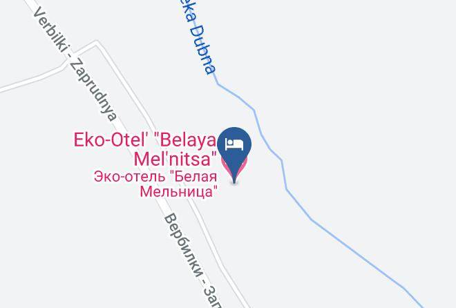 Eko Otel' Belaya Mel'nitsa Map - Moscow - Taldomsky District