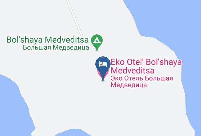 Medvezhyegorsky District - Eko Otel' Bol'shaya Medveditsa Maps
