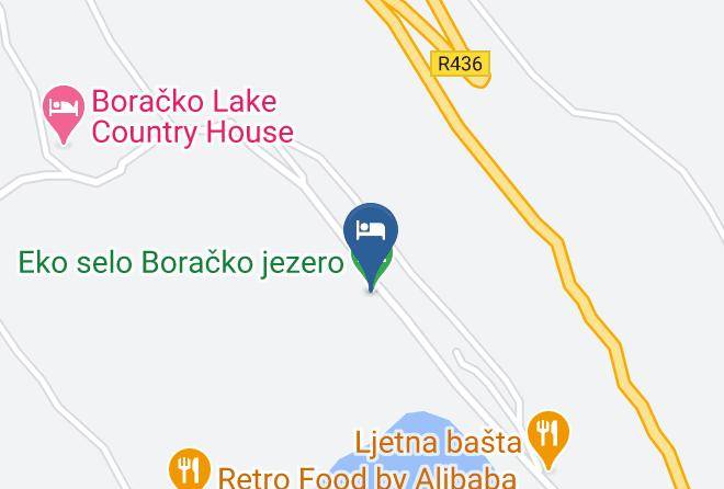 Hercegovacko Neretvanski - Eko Selo Boracko Jezero Maps