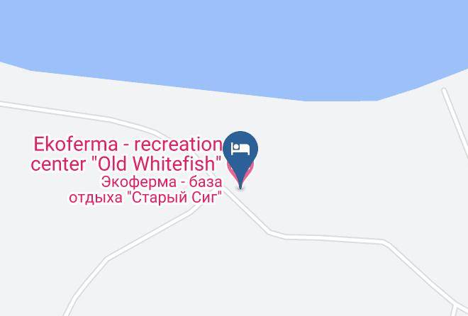 Ostashkovsky District - Ekoferma Recreation Center Old Whitefish Maps