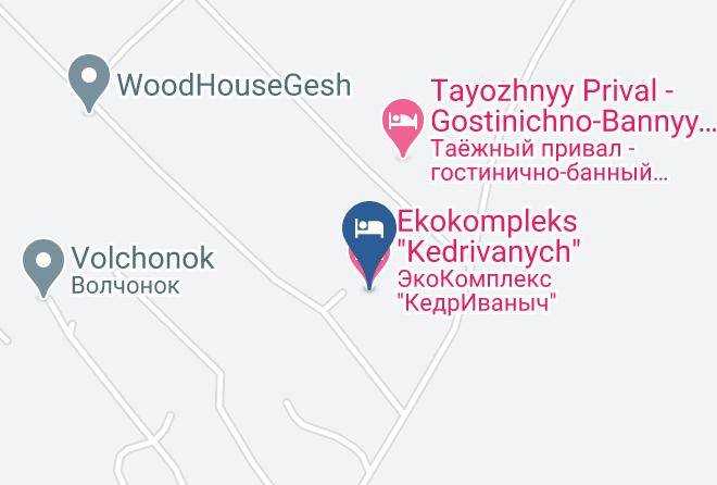 Tashtagolsky District - Ekokompleks Kedrivanych Maps