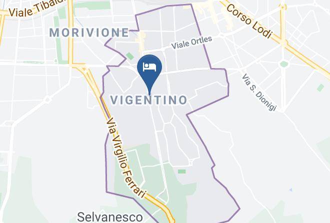Milan - Ekoliving B&b Maps