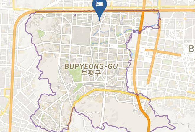 Bupyeonggu - Ekonomy Hotel Incheon Maps