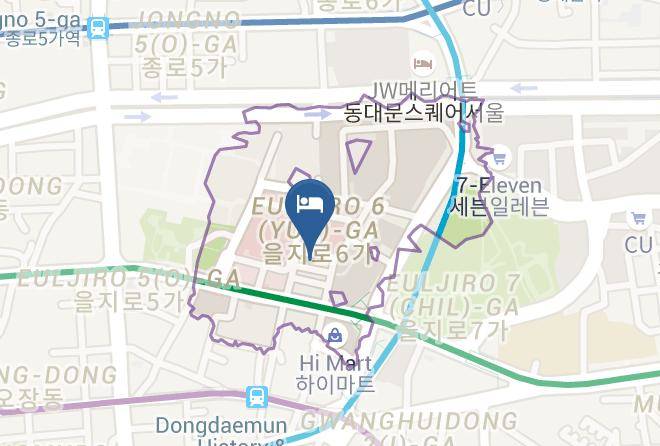 Junggu - Ekonomy Hotel Maps