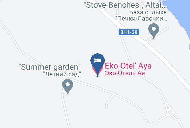 Altaysky District - Eko Otel' Aya Maps